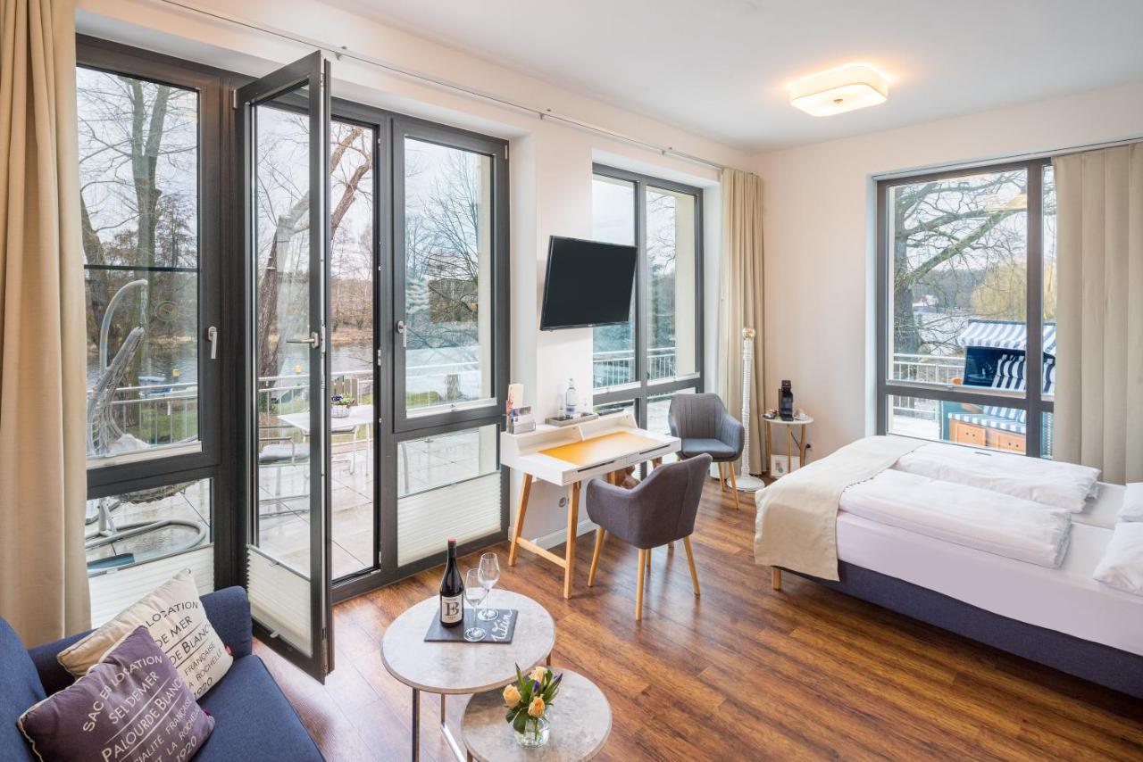 Hotel Haus Am Spreebogen Fürstenwalde Esterno foto